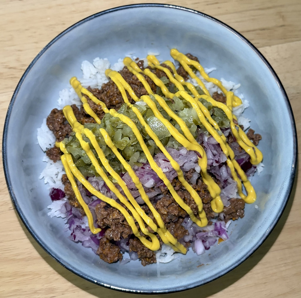 BBQ Burger Bowl